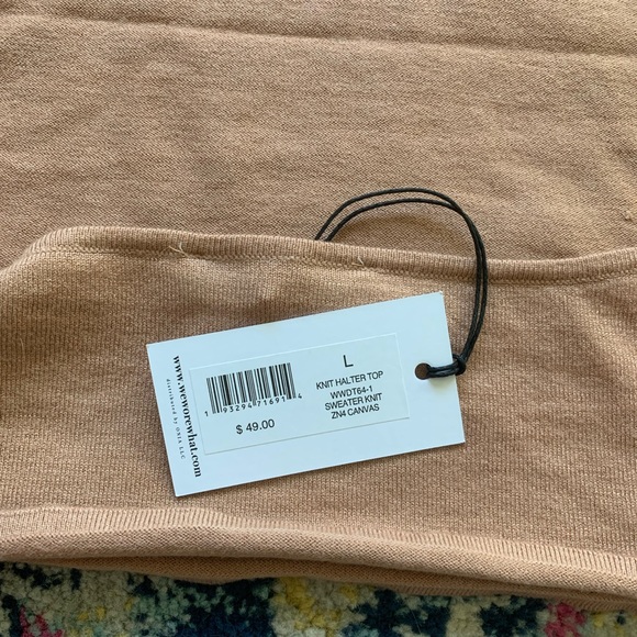 NWT Revolve Knit Halter Top - Picture 6 of 6